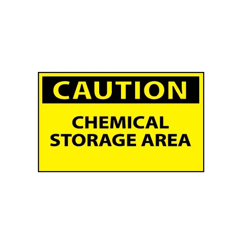 machine-labels-caution-chemical-storage-area Machine Labels - Caution Chemical Storage Area