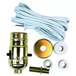 make-bottle-lamp-kit-brass Make A Bottle Lamp Kit, Brass