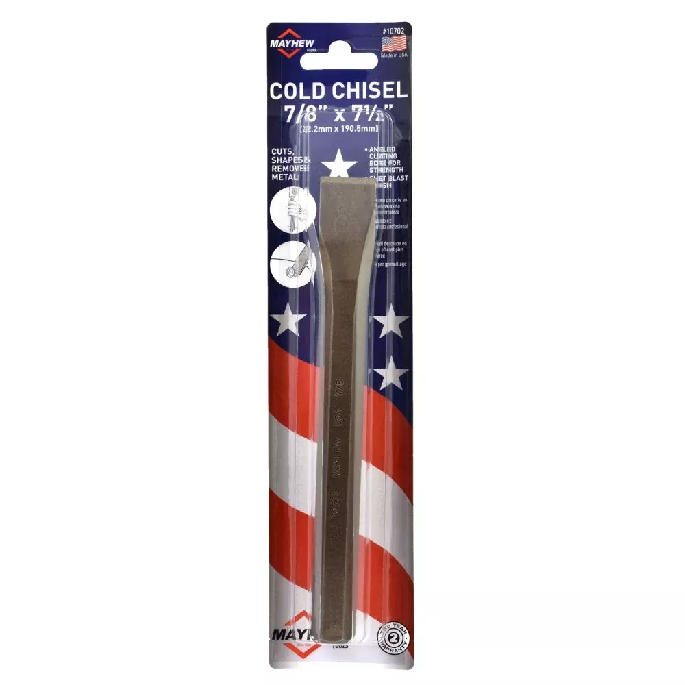 Mayhew Tools Cold Chisels 7/8" x 7-1/2"