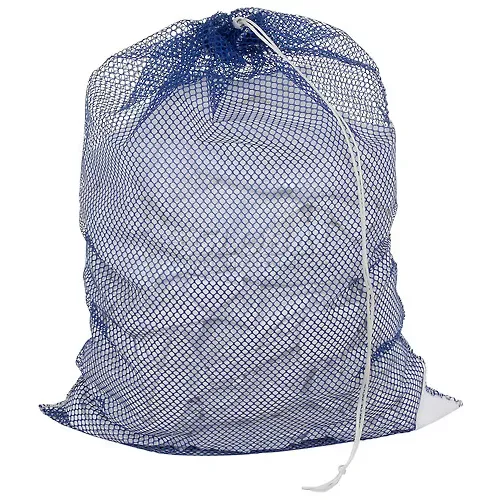 mesh-bag-w-drawstring-closure-blue-18x24-medium-weight-pkg-qty-12 Mesh Bag W/ Drawstring Closure, Blue, 18x24, Medium Weight - Pkg Qty 12
