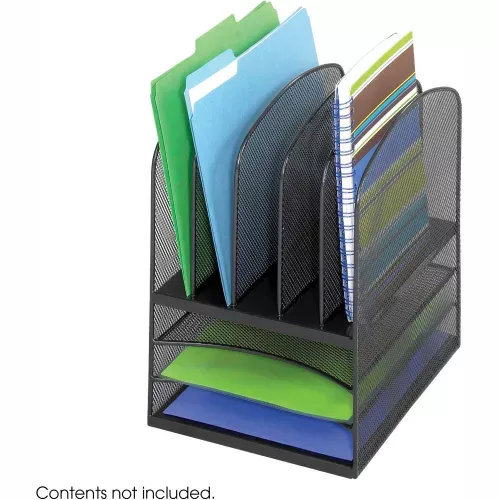 mesh-desk-organizer-3-horizontal-5-upright Mesh Desk Organizer 3 Horizontal 5 Upright