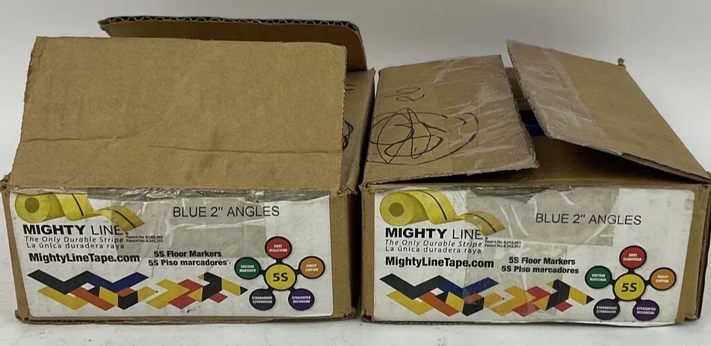 mighty-line-blue-floor-tape-angle-shape-2-qty-183 MIGHTY LINE BLUE FLOOR TAPE ANGLE SHAPE 2" QTY 183