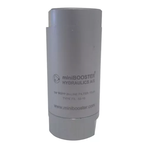 miniBOOSTER | FIL-52-10 | In-Line Filter