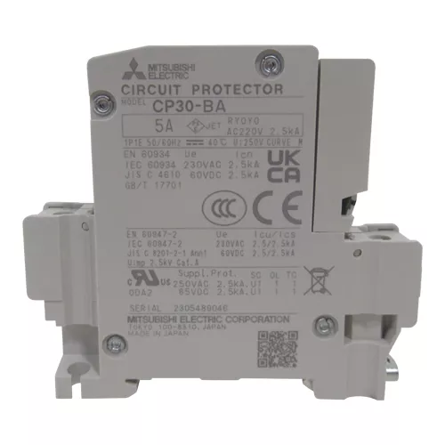 Mitsubishi | CP30-BA 1P 2-M 5A | Circuit Protector