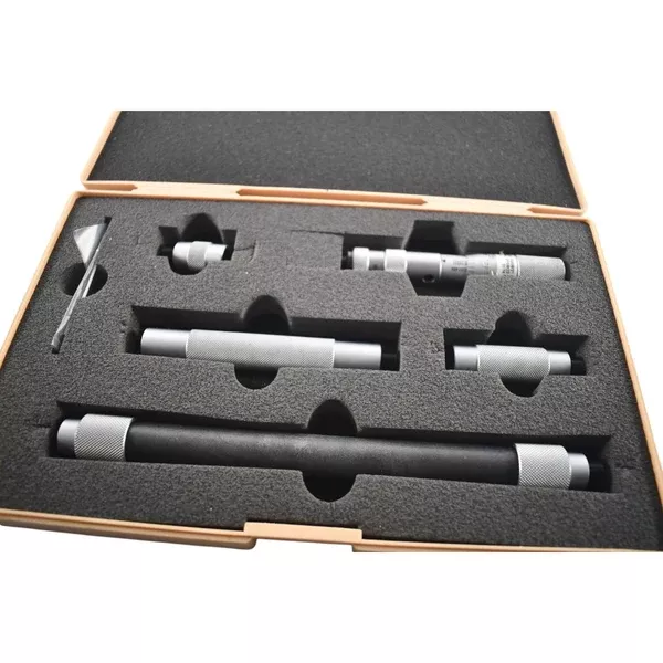 mitutoyo-139-178-tubular-inside-micrometer-set-4-20-range Mitutoyo 139-178 Tubular Inside Micrometer Set 4-20'' Range