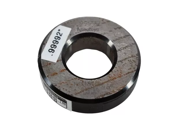 Mitutoyo 177-184 Steel Setting Ring 1? Diameter .99992''