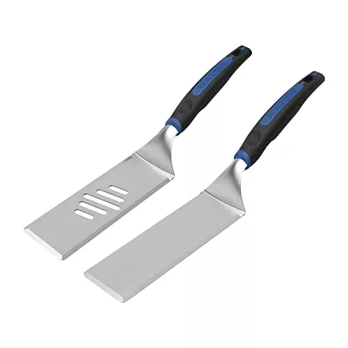 mr-bar-b-q-2-piece-spatula-set-1-slotted-1-solid Mr. Bar-B-Q 2 Piece Spatula Set- 1 Slotted, 1 Solid
