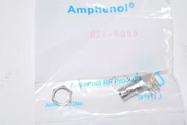 new-amphenol-rf-connector-coaxial-connectors-031-6055 NEW Amphenol - RF Connector / Coaxial Connectors 031-6055