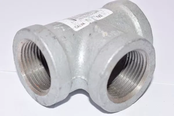 NEW, Anvil, Galva TEE Pipe, 1-1/8 ID