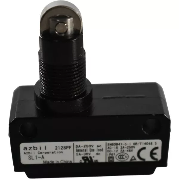 new-azbil-sl1-limit-switch-horizontal-roller-plunger-ip67-5a-250vac-spdt NEW Azbil SL1-A Limit Switch Horizontal Roller Plunger IP67 5A 250VAC SPDT