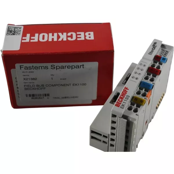 new-beckhoff-ek1100-ethercat-coupler-rj45-100mbit-bus-terminal-module NEW Beckhoff EK1100 EtherCAT Coupler RJ45 100Mbit Bus Terminal Module