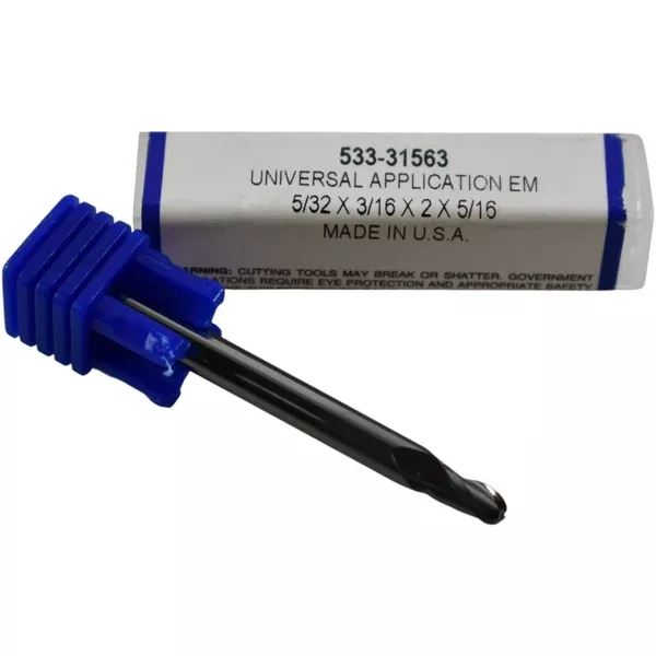 NEW Best Carbide 533-31563 Solid Carbide End Mill 3 Flute 5/32