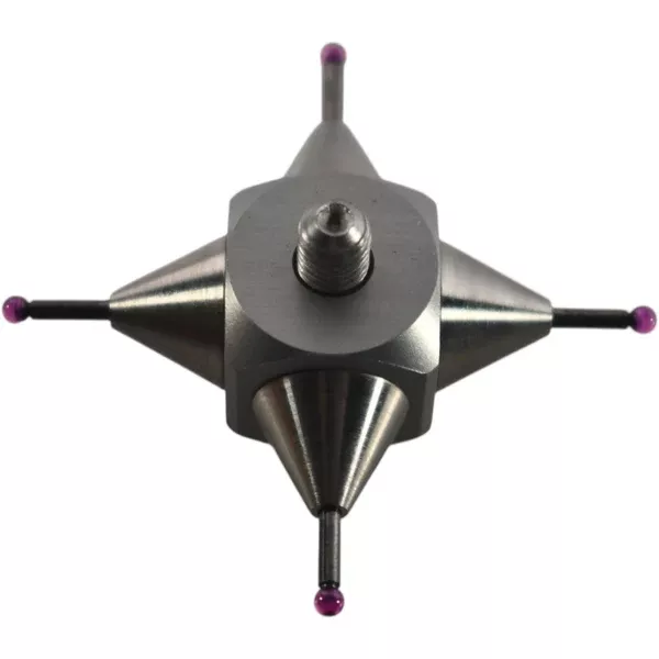 new-cmm-star-probe-ruby-ball-indicator-point-4-way-adapter-2mm NEW CMM Star Probe Ruby Ball Indicator Point 4-Way Adapter 2mm