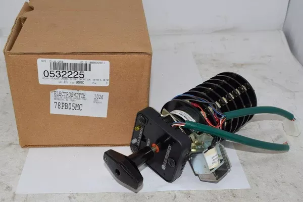 NEW ELECTROSWITCH 78PB05MC 125VDC Series 24 Rotary Switch