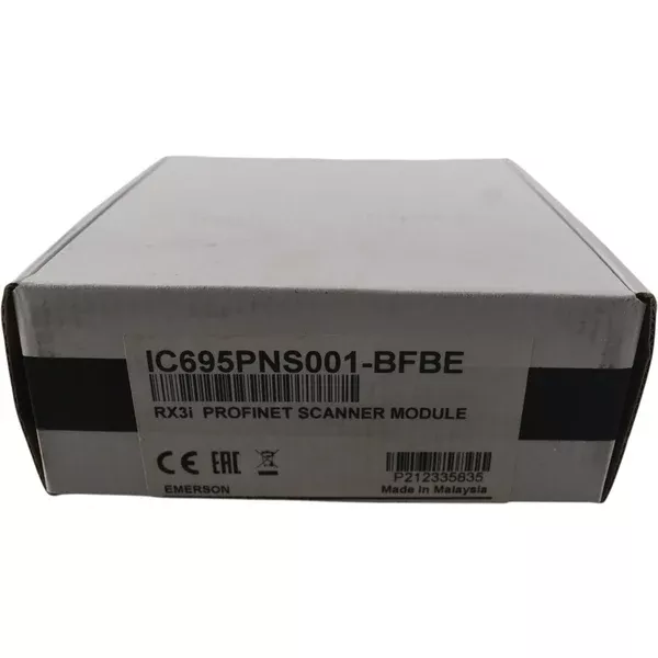 new-emerson-ic695pns001-bfbe-pacsystems-rx3i-profinet-network-scanner-module NEW Emerson IC695PNS001-BFBE PACSystems RX3i PROFINET Network Scanner Module