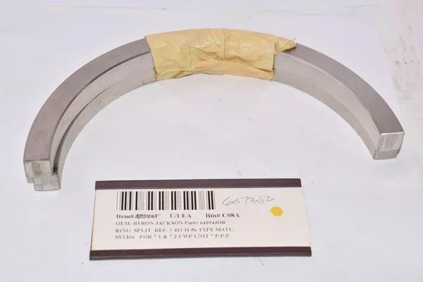new-flowserve-byron-jackson-part-641044db-ring-split-411-h-56 NEW Flowserve, Byron jackson, Part: 641044DB, Ring Split, 411-H-56