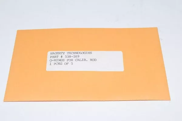NEW Hagerty Technologies 538-169 O-Rings For Calibration Rod