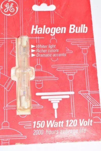 NEW Honeywell - General Electric 150 Watt 250 Volt Halogen Bulb
