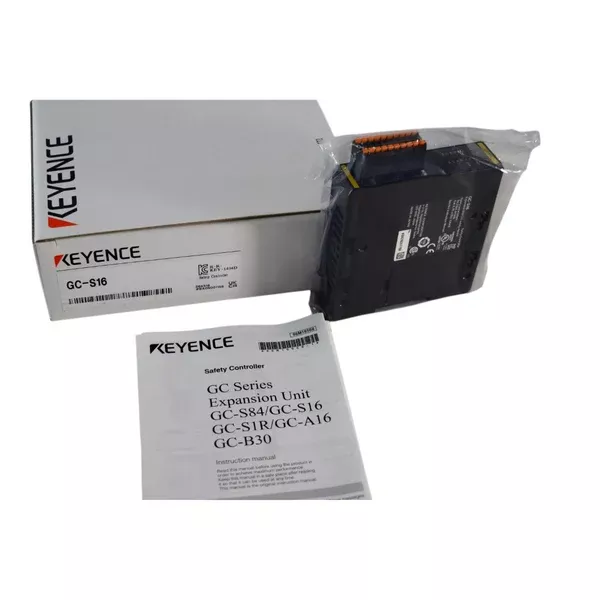 new-keyence-gc-s16-safety-controller-expansion-unit-safety-input-expansion-unit NEW Keyence GC-S16 Safety Controller Expansion Unit Safety Input Expansion Unit