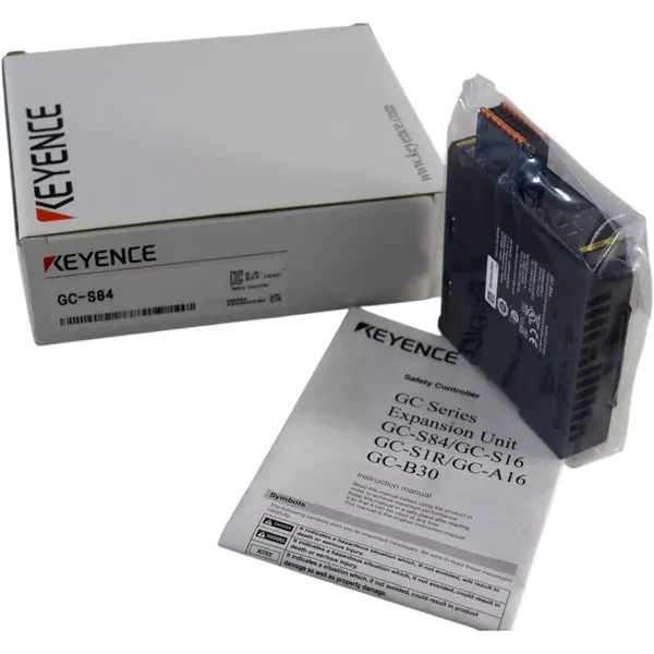 new-keyence-gc-s84-safety-controller-expansion-unit-8-safety-inputs-4-outputs NEW Keyence GC-S84 Safety Controller Expansion Unit 8 Safety Inputs 4 Outputs