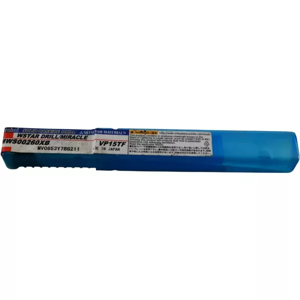 new-mitsubishi-mws00260xb-vp15tf-solid-carbide-drill-bit-0-26mm-micro-drill NEW Mitsubishi MWS00260XB VP15TF Solid Carbide Drill Bit 0.26mm Micro Drill