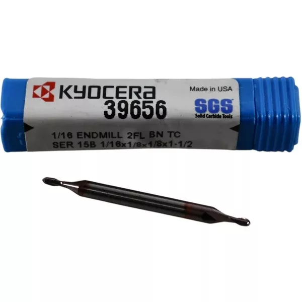 new-sgs-39656-1-16-end-mill-2sl-ser-15b-solid-carbide NEW SGS 39656 1/16'' End Mill 2SL Ser 15B Solid Carbide