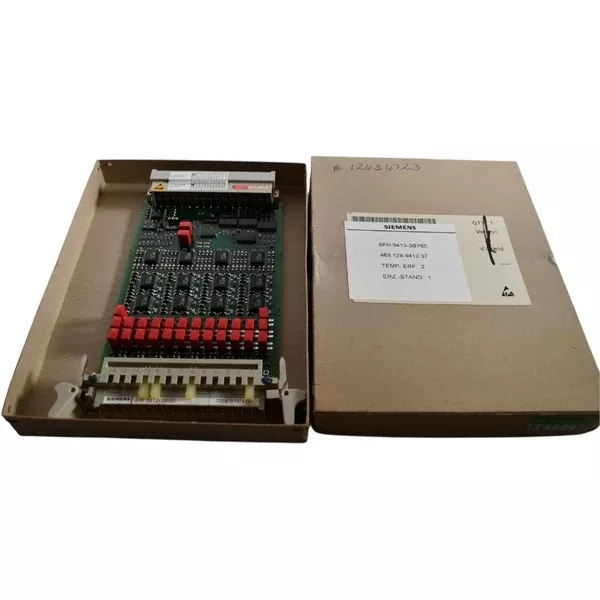 NEW Siemens 6FH9413-3BY60 Input Temperature Sensor PT100 PCB Module