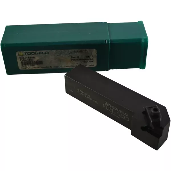 new-tool-flo-flsl-163d-93301616d-indexable-threading-grooving-holder-1-inch-shan NEW Tool-Flo FLSL-163D 93301616D Indexable Threading Grooving Holder 1 inch Shank