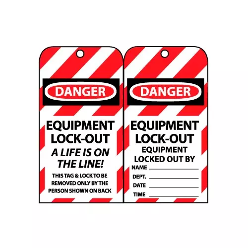 nmc-equipment-lockout-tags-life-is-on-line NMC Equipment Lockout Tags, A Life Is On The Line