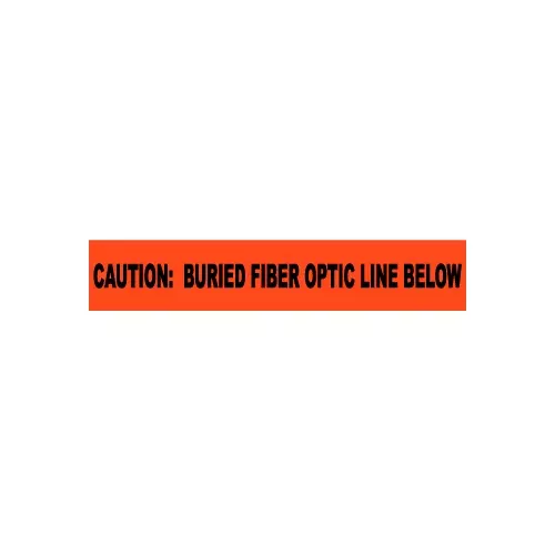 non-detectable-underground-warning-tape-caution-buried-fiber-optic-line-6-w Non-Detectable Underground Warning Tape - Caution Buried Fiber Optic Line - 6"W