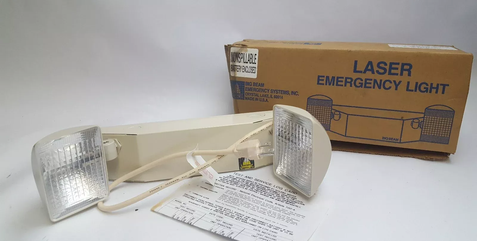 nos-big-beam-emergency-systems-inc-laser-emergency-light-499-6002 NOS! BIG BEAM EMERGENCY SYSTEMS INC. LASER EMERGENCY LIGHT 499-6002