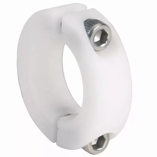 nylon-two-piece-clamping-collar-n2c-series-3-8-acetal Nylon Two-Piece Clamping Collar N2C-Series, 3/8", Acetal