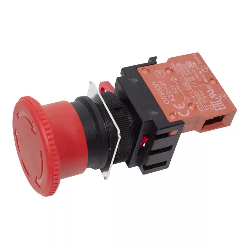 Omron | A22E-M-01 | Emergency Stop Switch