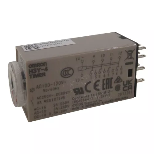 Omron | H3Y-4 AC100-120 10S | Solid State Timer