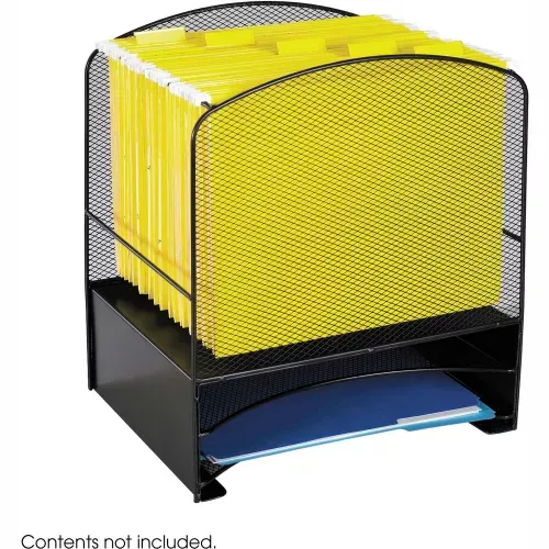onyx-hanging-file-2-horizontal-sorters-desktop-organizer Onyx™ Hanging File/2 Horizontal Sorters Desktop Organizer
