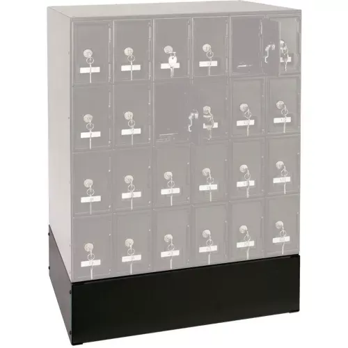 Optional Base For 22"W x 16"D x 6"H Black Locker