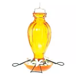 oriole-bird-feeder-fluted-glass-20-oz Oriole Bird Feeder, Fluted Glass, 20-oz.