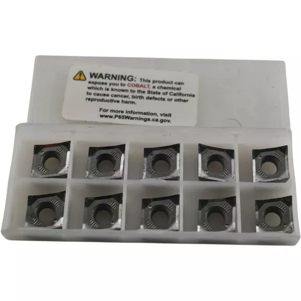Pack of 10 NEW Vargus CCGT431FN-AR V12K Carbide Turning Inserts