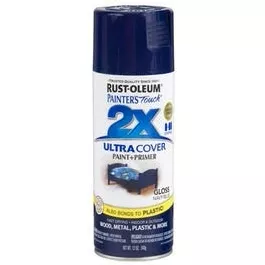 painter-s-touch-2x-spray-paint-gloss-navy-blue-12-oz Painter's Touch 2X Spray Paint, Gloss Navy Blue, 12-oz.