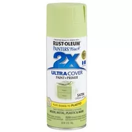 painter-s-touch-2x-spray-paint-satin-green-apple-12-oz Painter's Touch 2X Spray Paint, Satin Green Apple, 12-oz.