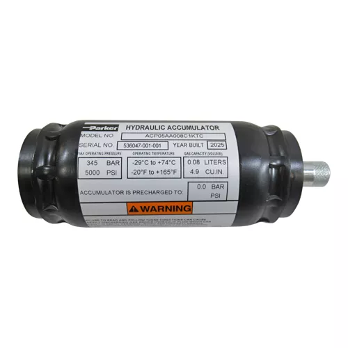 parker-acp05aa008c1ktc-piston-accumulator Parker | ACP05AA008C1KTC | Piston Accumulator