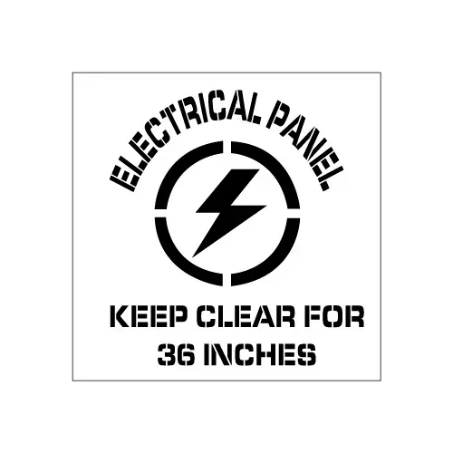 plant-marking-stencil-20x20-electrical-panel Plant Marking Stencil 20x20 - Electrical Panel