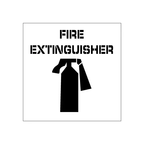 plant-marking-stencil-20x20-fire-extinguisher Plant Marking Stencil 20x20 - Fire Extinguisher