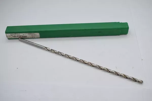 Precision Twist Drill 0860 3/16'' Extra Length Drill Bit Spiral Flute