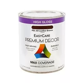 premium-decor-leather-brown-gloss-enamel-paint-qt Premium Decor Leather Brown Gloss Enamel Paint, Qt.