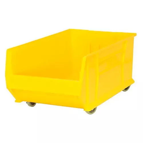 quantum-storage-plastic-mobile-hulk-stacking-bin-29-7-8-l-x-18-1-2-w-x-12-h-yell Quantum Storage Plastic Mobile Hulk Stacking Bin, 29-7/8"L x 18-1/2"W x 12"H, Yellow