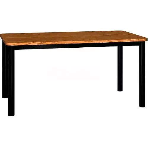 rectangle-library-table-60-w-x-30-l-x-29-h-oak Rectangle Library Table - 60"W x 30"L x 29"H Oak
