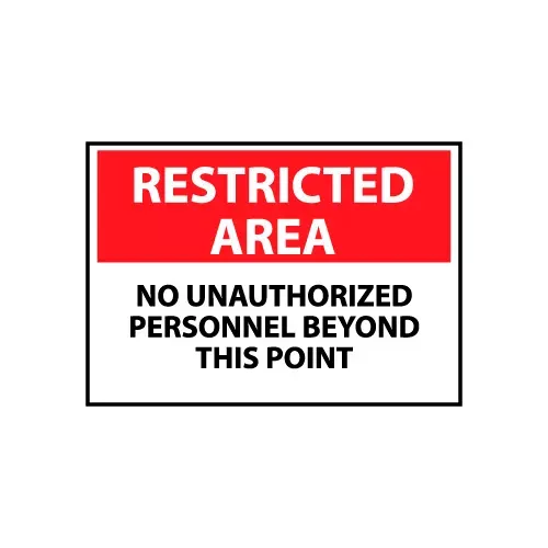 restricted-area-plastic-no-unauthorized-personnel-beyond-this-point Restricted Area Plastic - No Unauthorized Personnel Beyond This Point