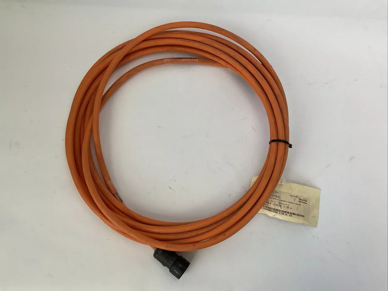 REXROTH R911281625 SERVO CONTROL CABLE 7.50M