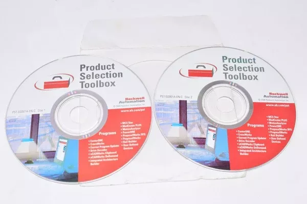 Rockwell Automation Product Selection Toolbox Disc 1 & 2